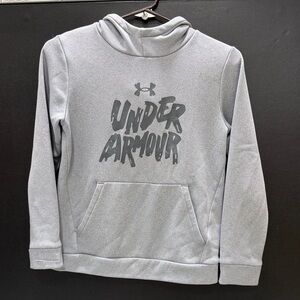 Under Armour Light Gray Pullover Hoodie